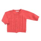  BÉBÉ RÊVE Gilet en tricot Saumon bébé Fille