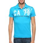 POLO WEST SURF CALIFORNIA Polo Stradle Homme Turquoise