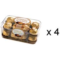 CONFISERIE DE CHOCOLAT FERRERO Rocher 200g (x4) CONFISERIE DE CHOCOLAT FERRERO Rocher 200g (x4)