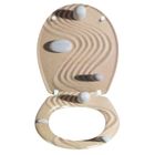 ABATTANT WC - REHAUSSEUR Abattant ALLIBERT TWIST LINE ZEN