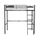 PLANET Lit mezzanine enfant avec sommier contempor