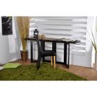  SPACIO Console extensible wengé  160x42.5/85 cm