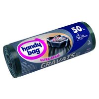 SAC POUBELLE - SAC PLASTIQUE Sacs Poubelle GRAVATS X5 de 50 Litres