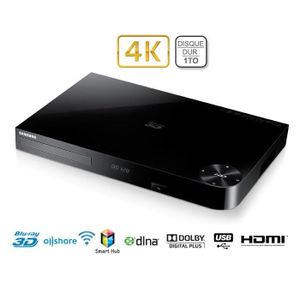 SAMSUNG BD-H8900 Lecteur Blu-Ray 3D - Enregistreur Disque dur 1 TO