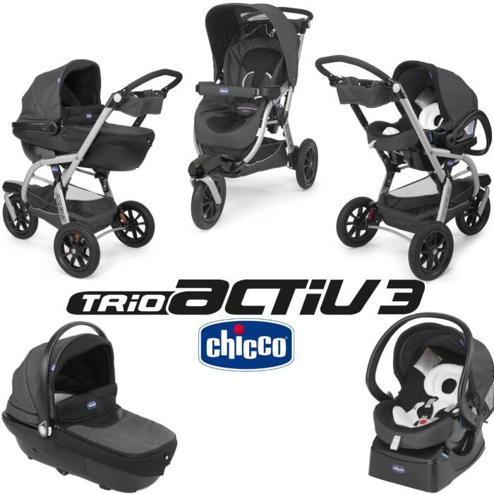 destockage poussette chicco trio