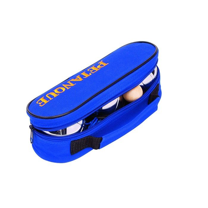 Sacoche 3 Boules De Petanque Metal Prix pas cher