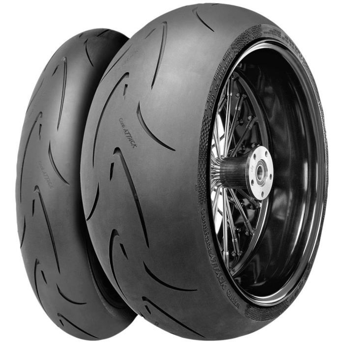 CONTINENTAL 12070R17 58W ContiRaceAttack Comp. Endurance Pneu Moto