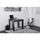 CONSOLE - GUERIDON COMBI Console 40/145cm noire