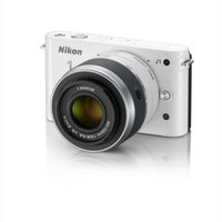 APPAREIL PHOTO NUMERIQUE NIKON 1 J1 BLANC + 10-30mm + 30-110mm