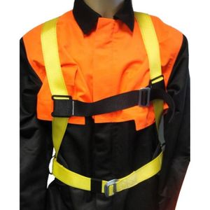 GARDEO Harnais de protection anti-chutes avec accrochage dorsal et sternal