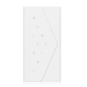 WHITE DIAMONDS ETUI FOLIO WINDOW WALLET BLANC APPLE IPHONE 6/6S