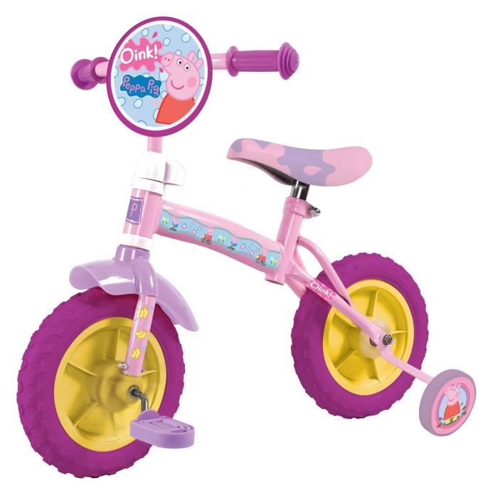 Peppa Pig 2 en 1 10 Bike - Prix pas cher - Cdiscount