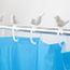 ATTACHE POUR RIDEAU Anneaux de rideau de douche Oiseaux