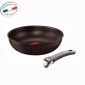  TEFAL INGENIO GOURMET poêle wok 28cm + 1 poignée