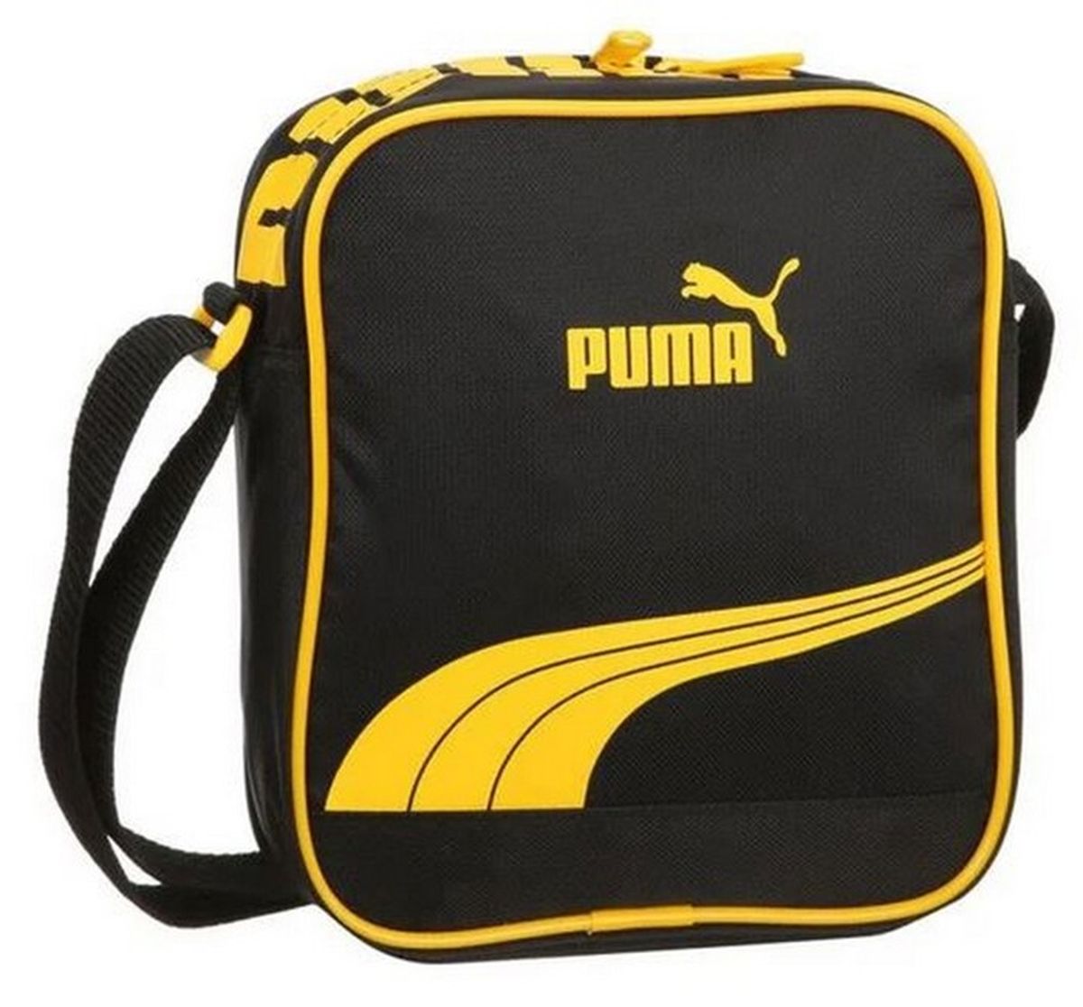 sacoche puma homme jaune