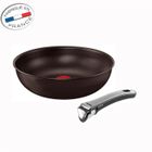  TEFAL INGENIO GOURMET poêle wok 28cm + 1 poignée