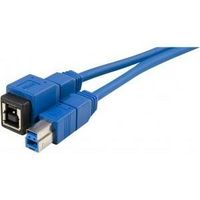 CABLE ET CONNECTIQUE POUR PERIPHERIQUE RALLONGE USB 3 type B/B MALE - FEMELLE 1M
