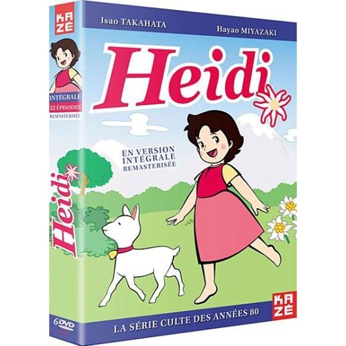 DVD Coffret intégrale Heidi en dvd dessin animé pas cher