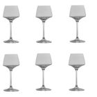 VERRE A PIED - GOBELET - FLUTE A CHAMPAGNE JEU DE 6 VERRES A VIN CALIX 270 ml
