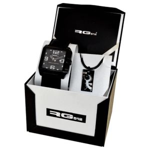 PACK MONTRE RG512 Coffret Montre et Bracelet Homme PACK MONTRE RG512 Coffret Montre et Bracelet Homme