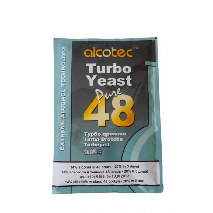 Levure rapide "Alcotec" 48h Achat / Vente kit de brassage bière