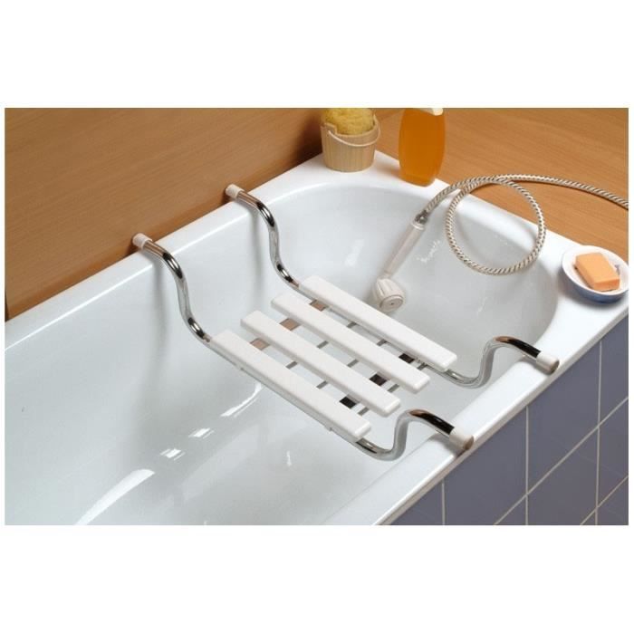 Siége de baignoire simple en abs blanc (109103) Siège de baignoire