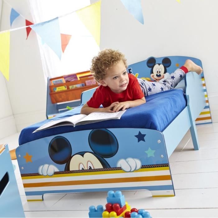 Lit Enfant Mickey 70x140 Achat / Vente lit bébé Lit Enfant Mickey