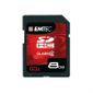 CARTE MEMOIRE EMTEC SDHC 8GB