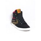  Chaussure Feiyue as high toile 329 black gold d…