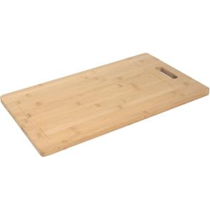 Planche ? découper avec poignée Ambiance nature 45x27x1 cm naturel