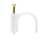 CABLE - FIL - GAINE 100 ATTACHES D.6 BLANC