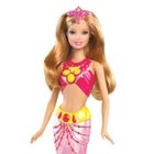 POUPEE-POUPON Barbie - Sirène Royale - Blonde / rose