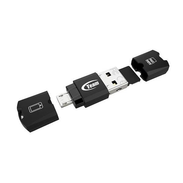 Lecteur USB OTG Micro SD Team M141 pour Table Achat / Vente