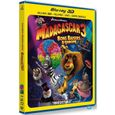 BLU RAY  DESSIN ANIME Blu-Ray 3D Madagascar 3 : bons baisers d'Europe
