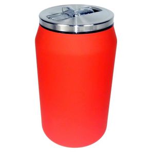 YOKO DESIGN Canette isotherme 280 ml soft rouge