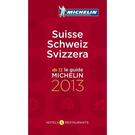 Guide michelin suisse 2013   Achat / Vente livre Collectif pas cher