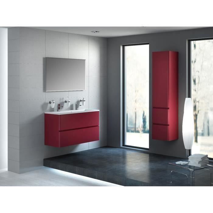 Meuble salle de bain rouge achat / vente meuble salle de bain ... Meuble salle de bain