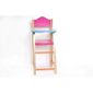  Chaise haute en bois pour poupée