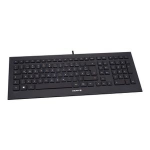 CHERRY Clavier Strait - Filaire - USB - Qwerty