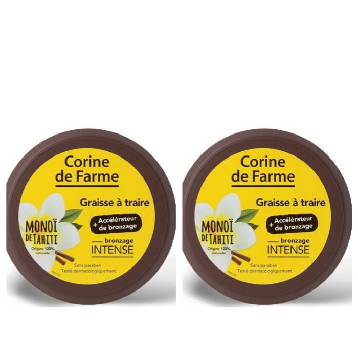 de Bronzage Au Mono&iuml; de Tahiti 150ml lot de 2 Sp&eacute;cialement
