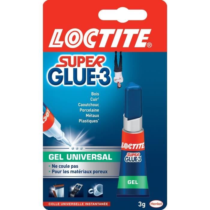 Colle Super glue3   progressiv control   3 g   Achat / Vente COLLE