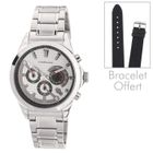  STEEL MASTER Coffret Montre+Bracelet Homme