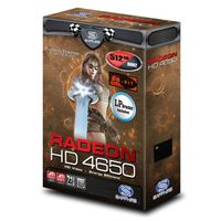 CARTE GRAPHIQUE Sapphire ATI HD 4650 512Mo DDR2