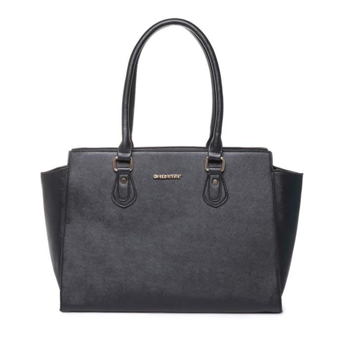 la modeuse sac cabas aspect cuir femme u noir achat la modeuse sac cabas aspect cuir femme u noir achat