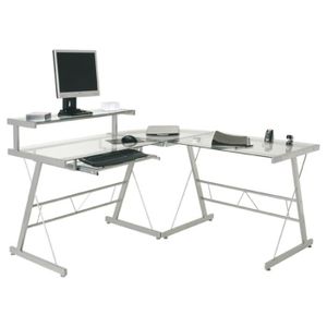 Vente buffet bahut Bureau d'angle alu Soldes* d?&eacute;t&eacute;