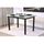 TABLE A MANGER AVEC OU SANS CHAISE - RALLONGE BORA Table extensible 120/200cm blanche et noire