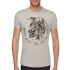  DIESEL T-Shirt T-Toll-RS Homme Gris chiné