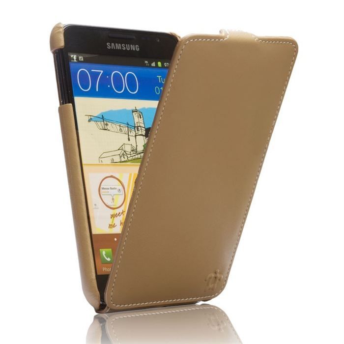 Issentiel Etui Housse Cuir Samsung Galaxy Note Achat / Vente