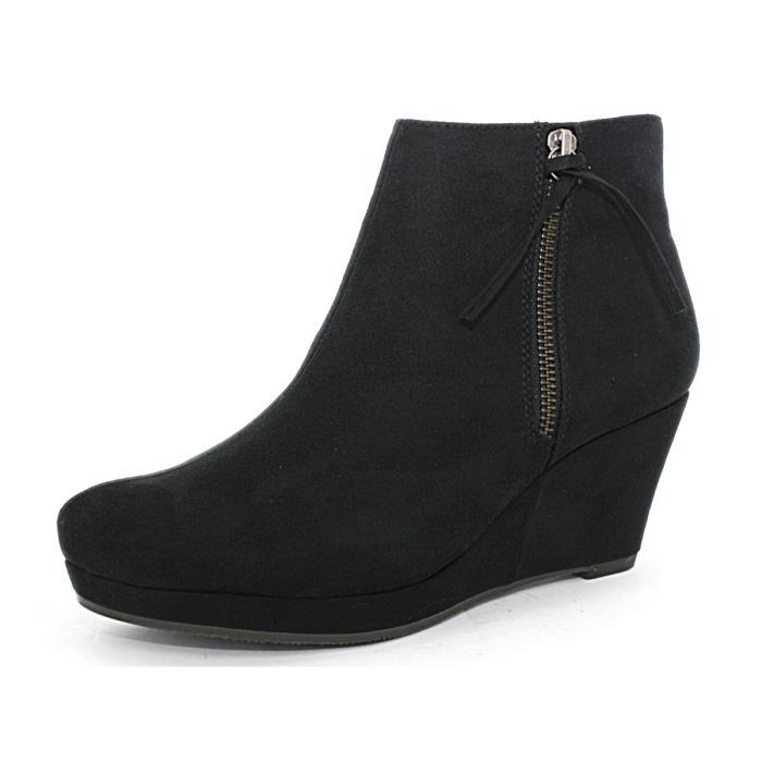 bottines a talon compensé