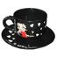 SERVICE A CAFE - SERVICE A THE  BETTY BOOP - Tasse et sous-tasse coeur
